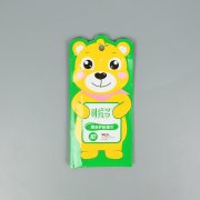 可愛(ài)多清潔護(hù)膚濕巾+亮面塑料復(fù)合+異形四邊封